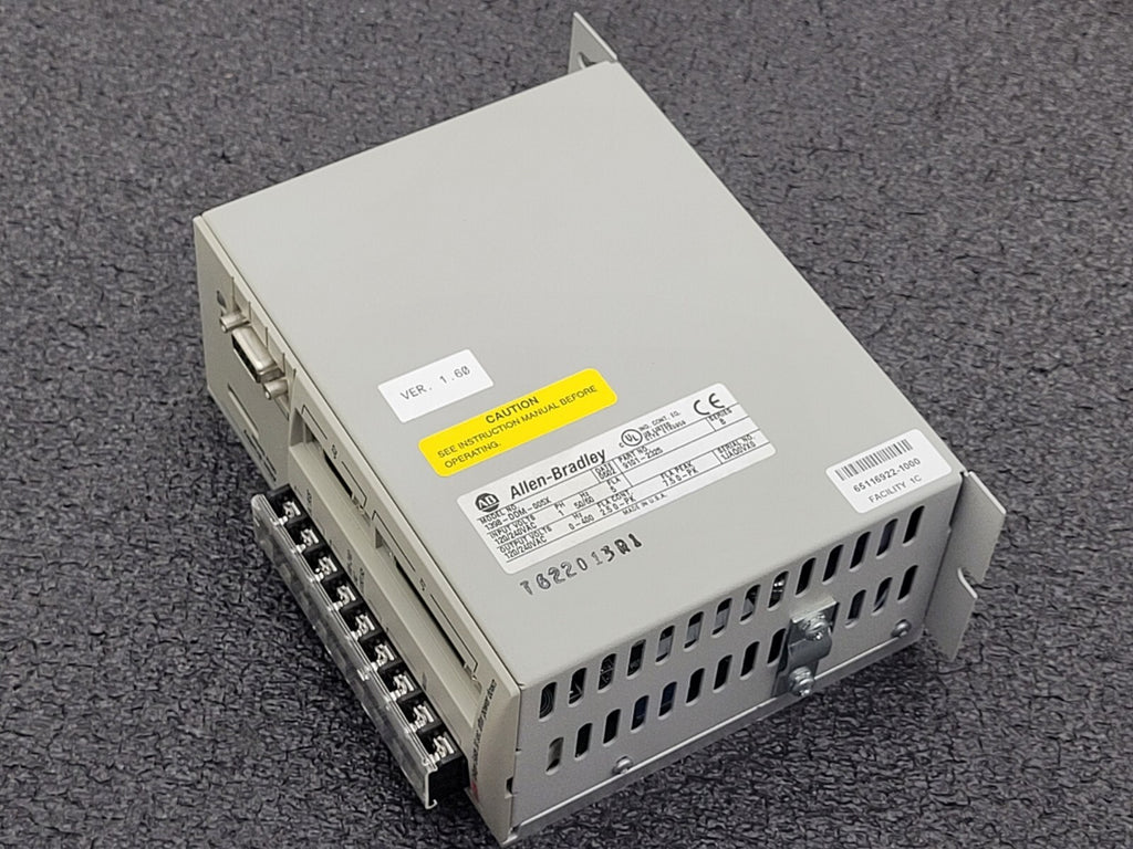 ALLEN BRADLEY ULTRA SERIES 1398-DDM-005X SER A SERVO DRIVE
