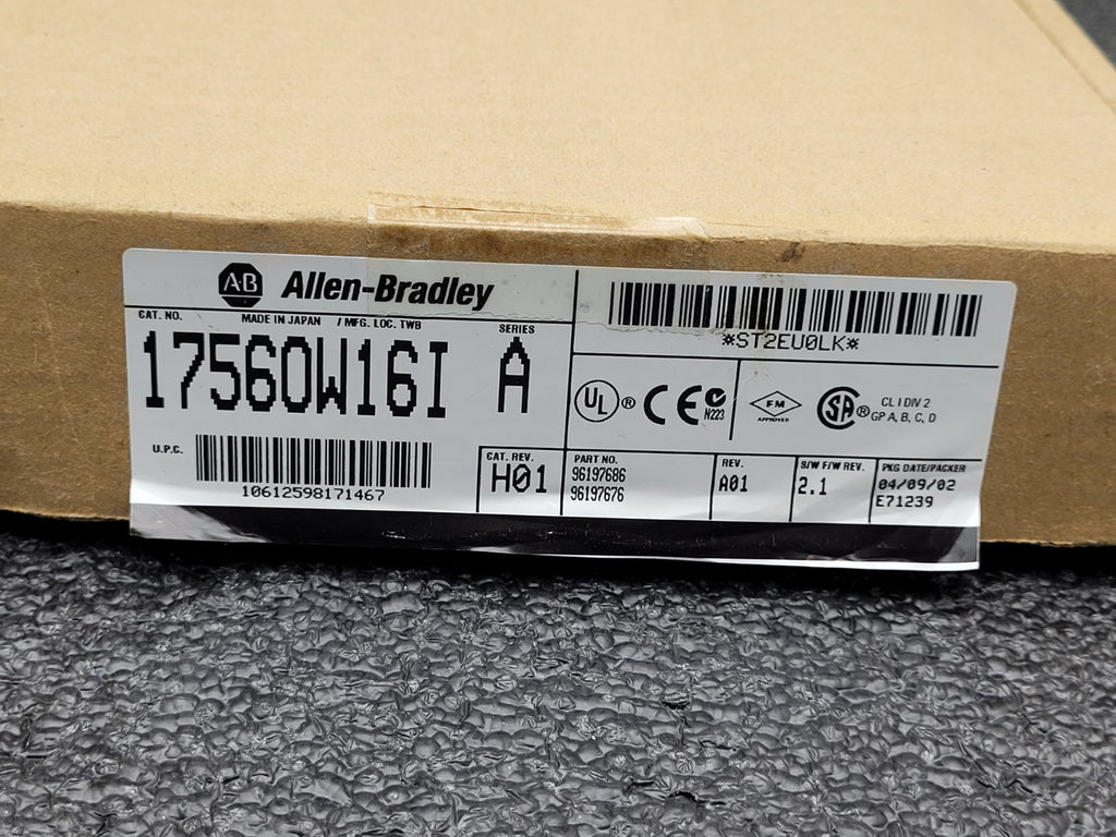 Allen-Bradley 17560W16I Digital Output Module Series A New Open Box