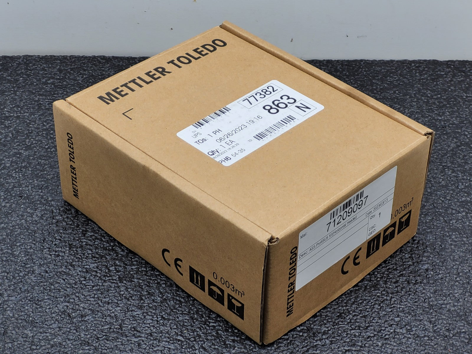 Mettler Toledo 71209097 ProfiBUS Kit Horizontal Header Desk/Harsh 2023 IND780