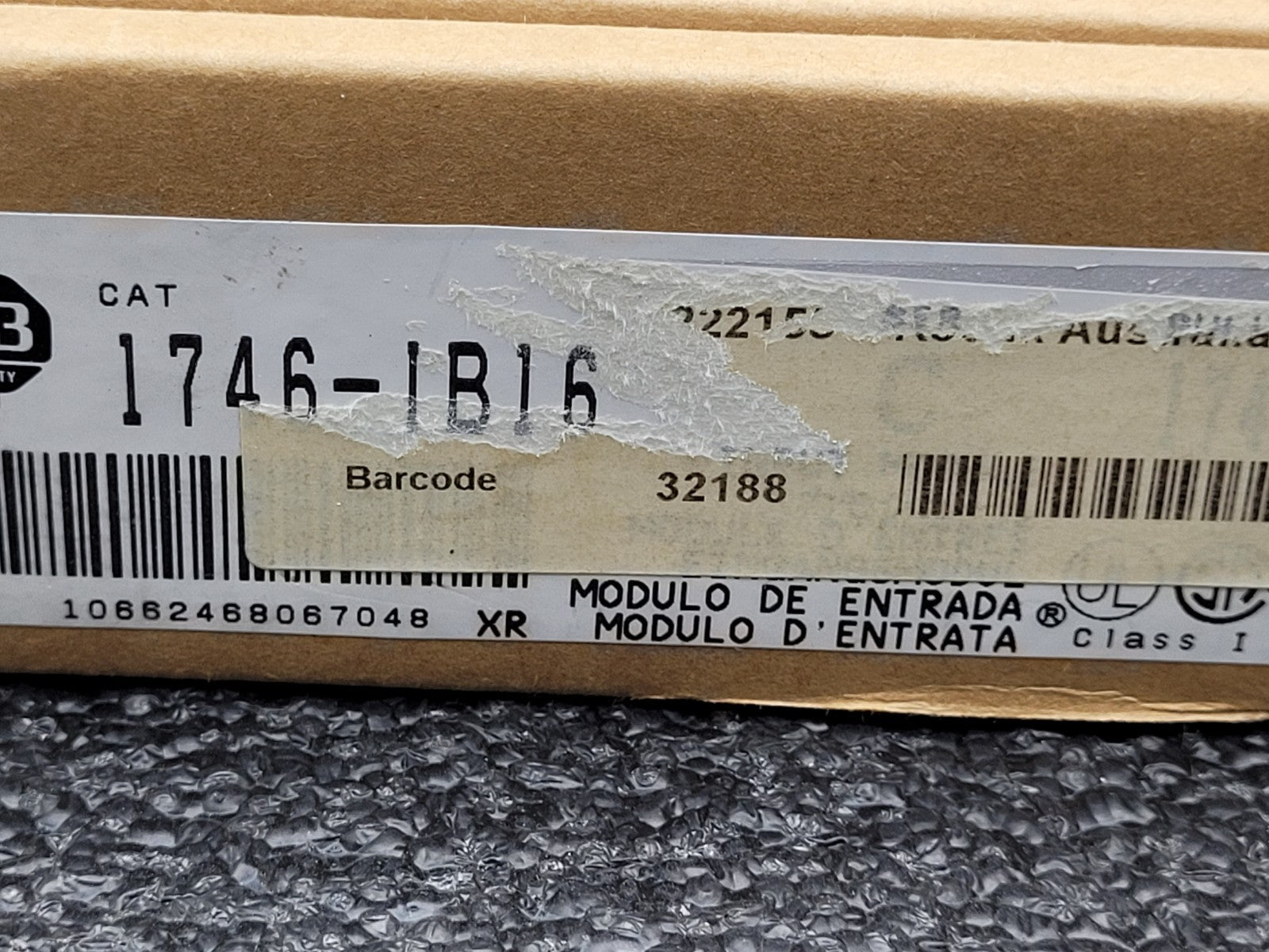 Factory Sealed 1746-IB16 Input Module Ser C PLC Module SLC500 Allen-Bradley