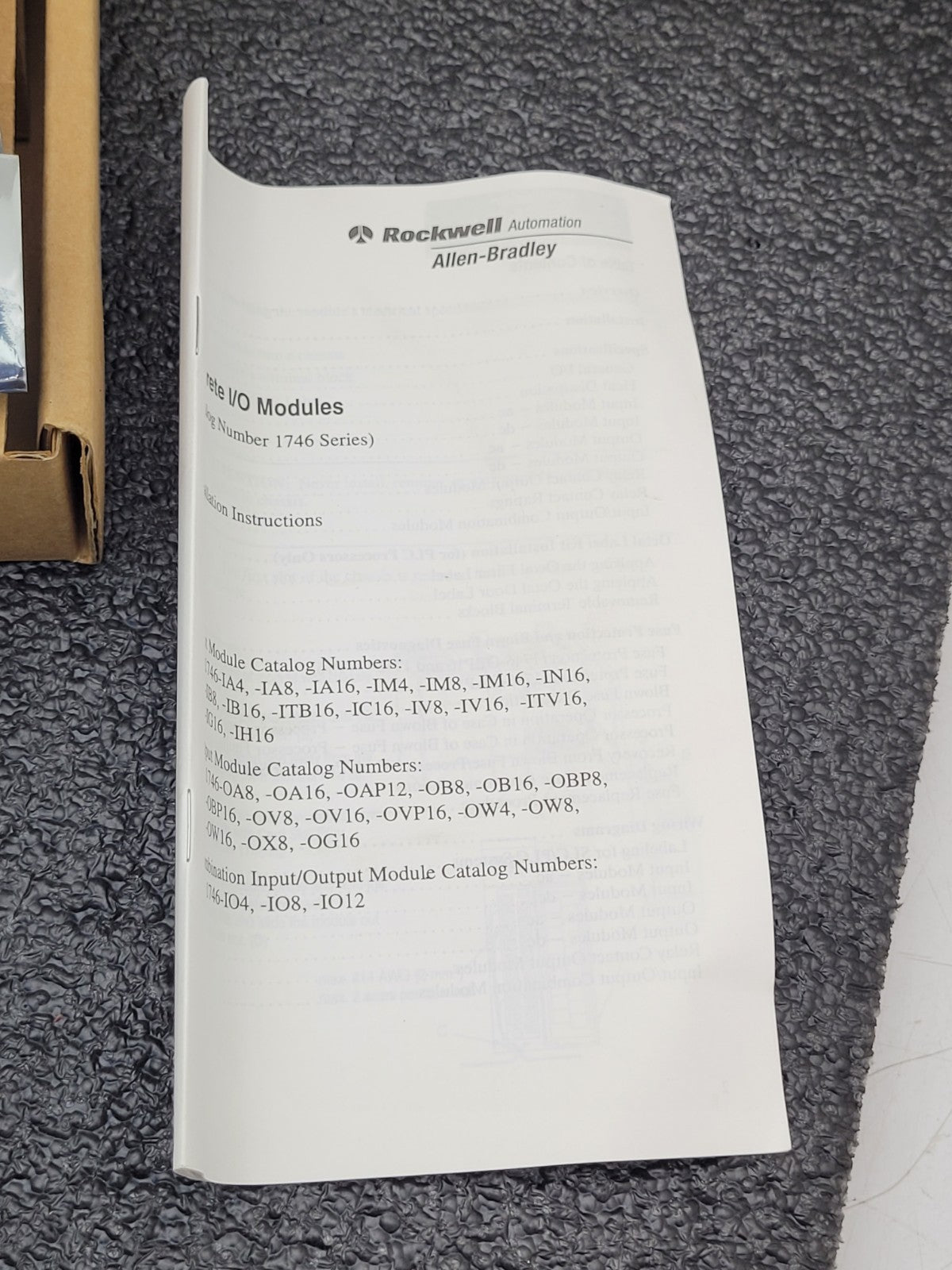 Factory Sealed 1746-IB16 Input Module Ser C PLC Module SLC500 Allen-Bradley