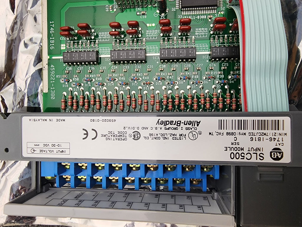 New Open Box 1746-IB16 Input Module Ser C PLC Module SLC500 Allen-Bradley