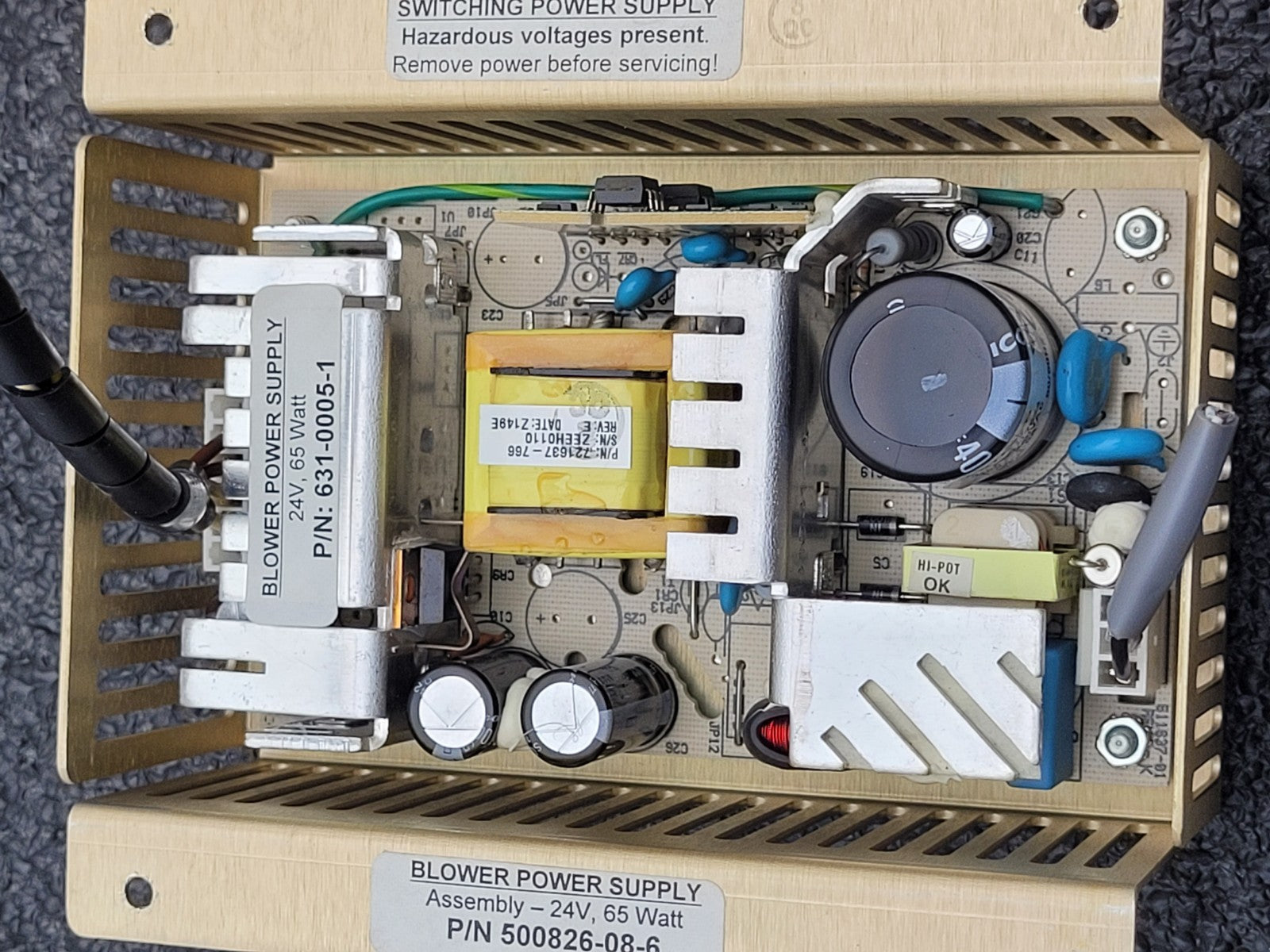 Artesyn NLP65-7624 721637-766 24VDC 65W Power Supply 500826-08-6 631-0005-1