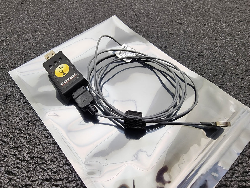 FUTEK SLLB250 Subminiature Load Button FSH01068 w/ FSH03221 USB210 A-to-D