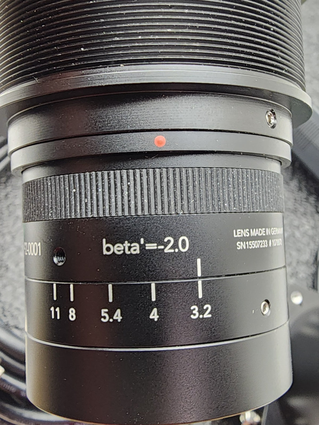 Teledyne Dalsa 16K Line Scan Camera LA-HM-16K07A-00-R Schneider 3.2/92-0001 Lens