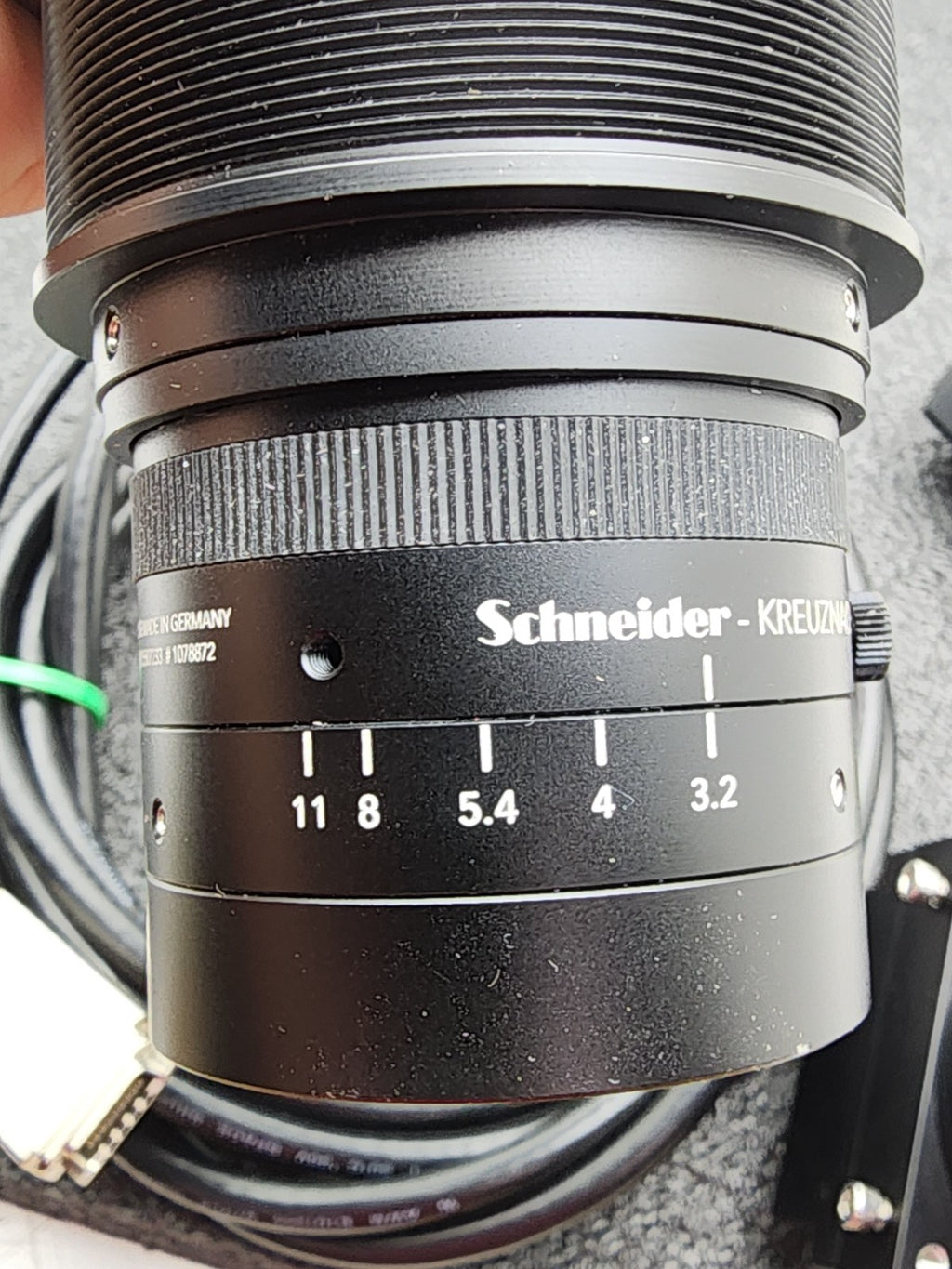 Teledyne Dalsa 16K Line Scan Camera LA-HM-16K07A-00-R Schneider 3.2/92-0001 Lens