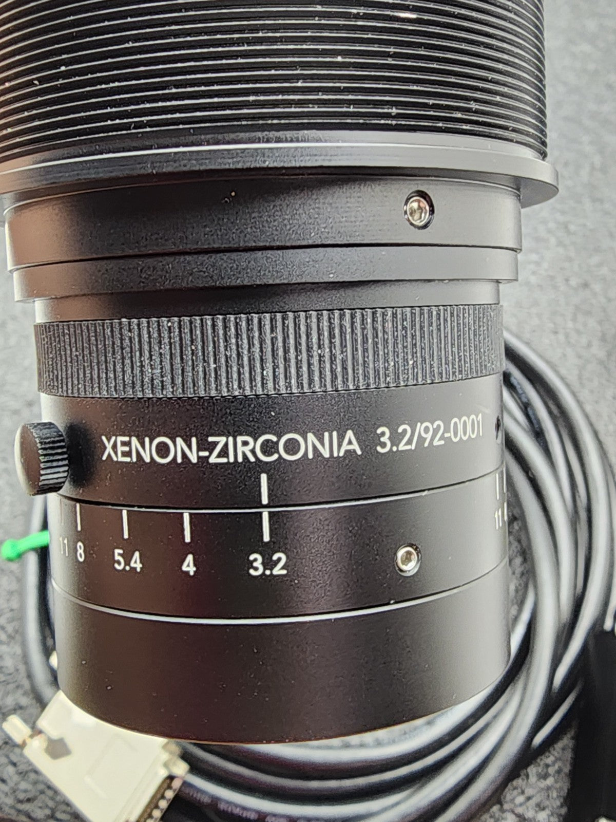 Teledyne Dalsa 16K Line Scan Camera LA-HM-16K07A-00-R Schneider 3.2/92-0001 Lens