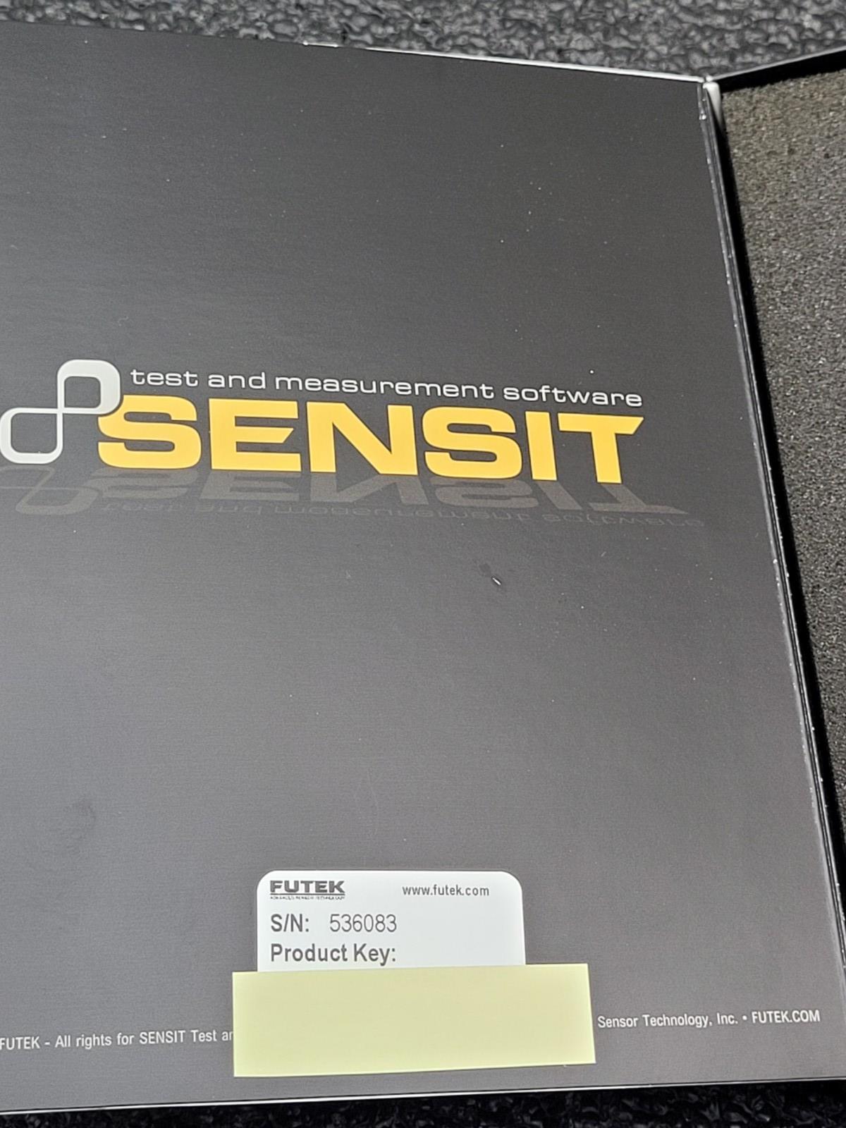 Futek FSH04877 Sensit Sensor Test And Measurement Software Version 2.3 USB
