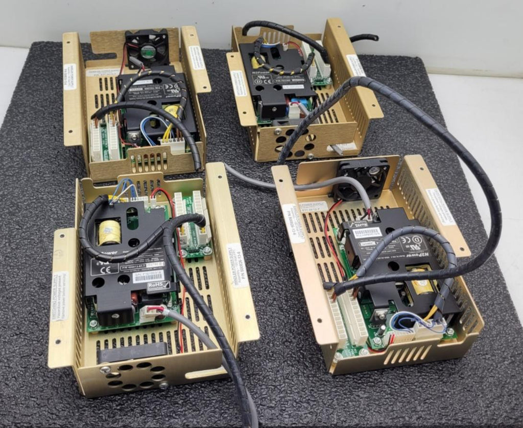 Lot of 4x Qualstar N2Power XL160-3 S19/400013-06-6 AC-DC Dual 12/12VDC/160W