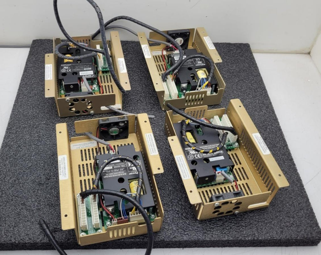 Lot of 4x Qualstar N2Power XL160-3 S19/400013-06-6 AC-DC Dual 12/12VDC/160W