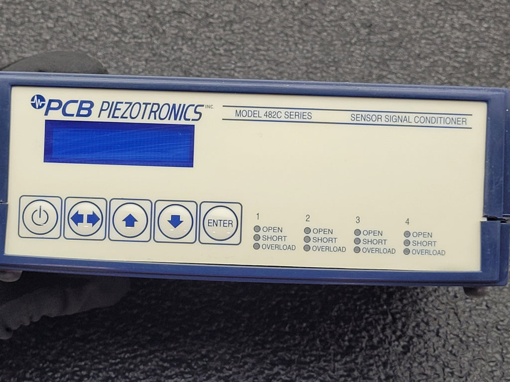 PCB PIEZOTRONICS ICP 482C Signal Conditioner 482C16 Incremental Gain x0.1 - x200