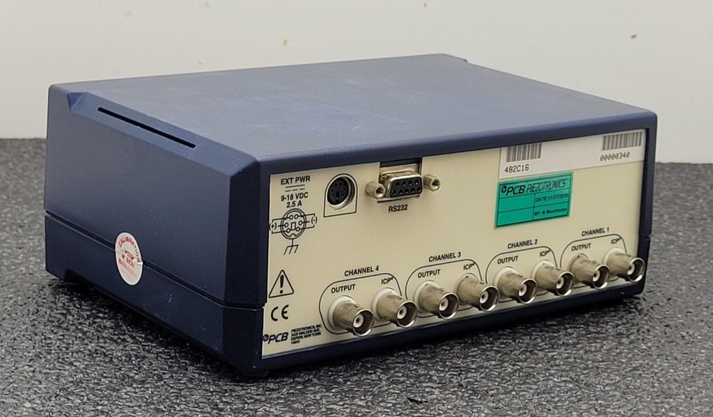 PCB PIEZOTRONICS ICP 482C Signal Conditioner 482C16 Incremental Gain x0.1 - x200