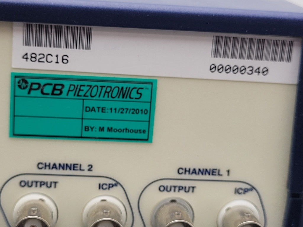 PCB PIEZOTRONICS ICP 482C Signal Conditioner 482C16 Incremental Gain x0.1 - x200