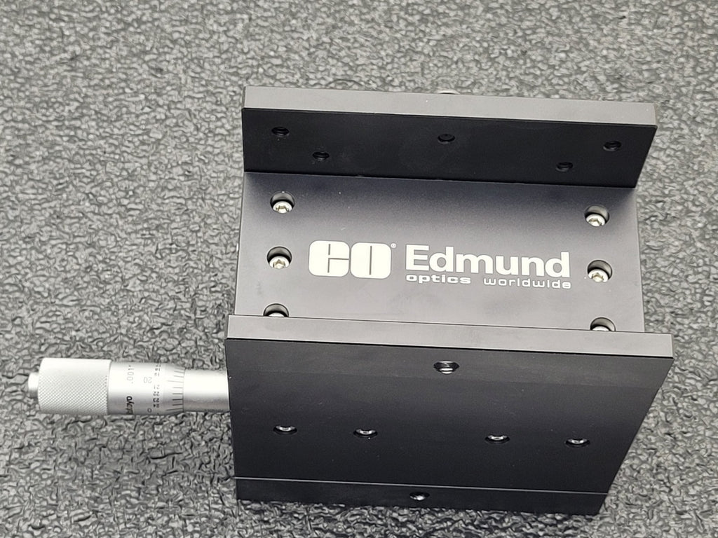 EO Edmund Optics Z Axis 66-508 Lift Table 125mm Square Optical Breadboard 1/4-20