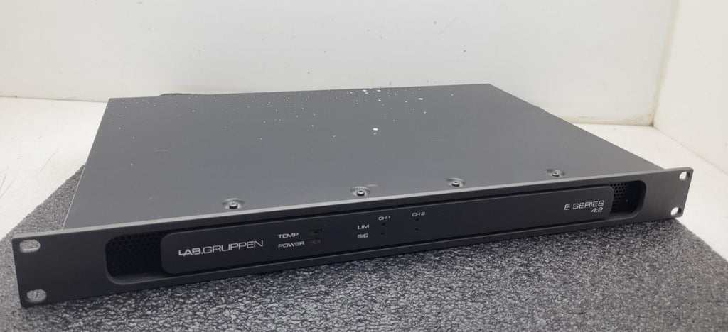 Lab Gruppen E Series 4:2 400W 2 Independent Output Rackmount Audio Amplifier