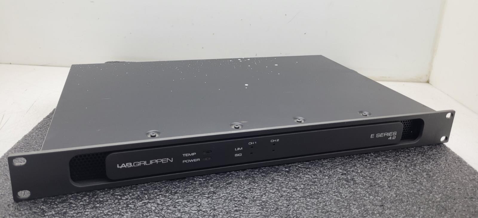 Lab Gruppen E Series 4:2 400W 2 Independent Output Rackmount Audio Amplifier