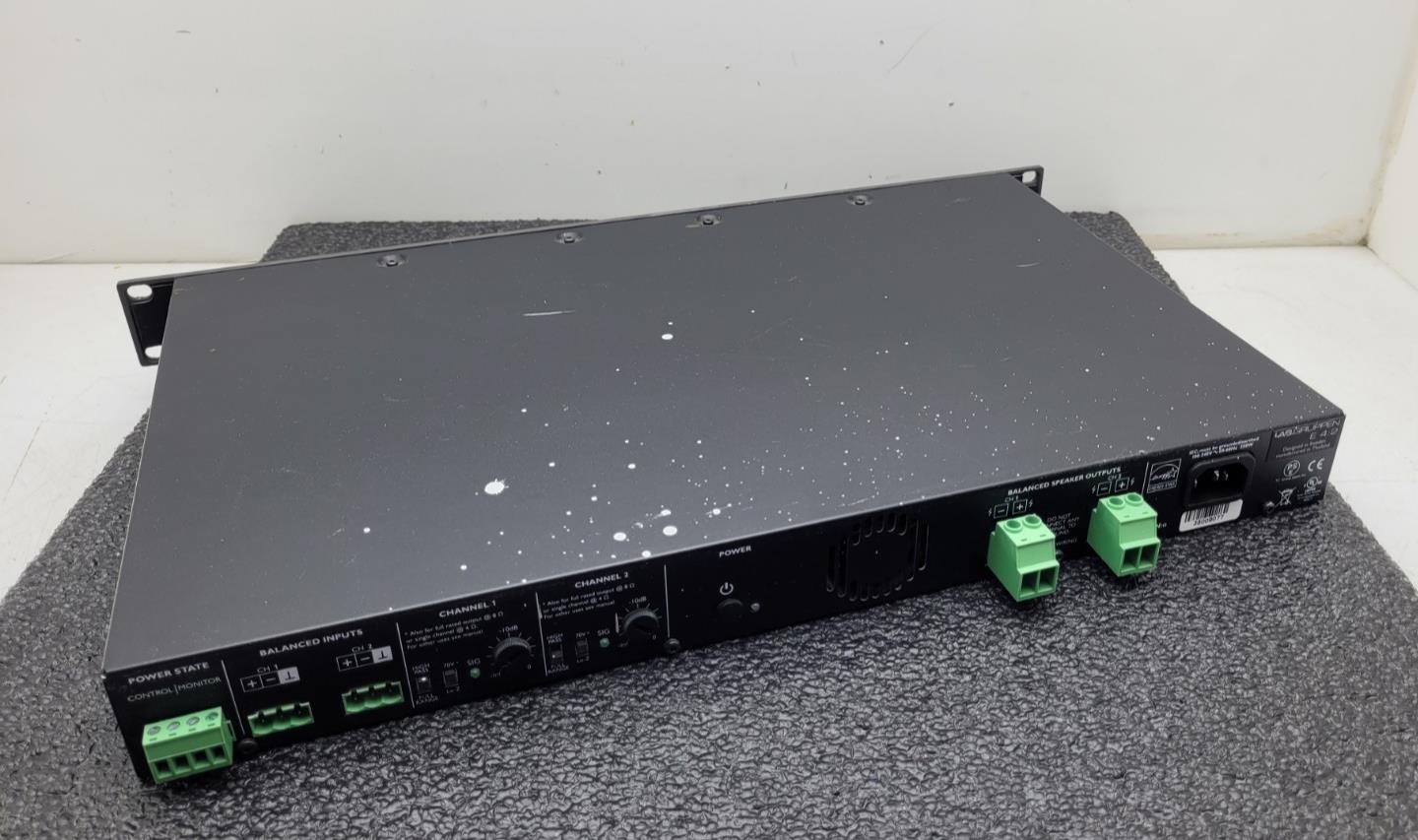 Lab Gruppen E Series 4:2 400W 2 Independent Output Rackmount Audio Amplifier