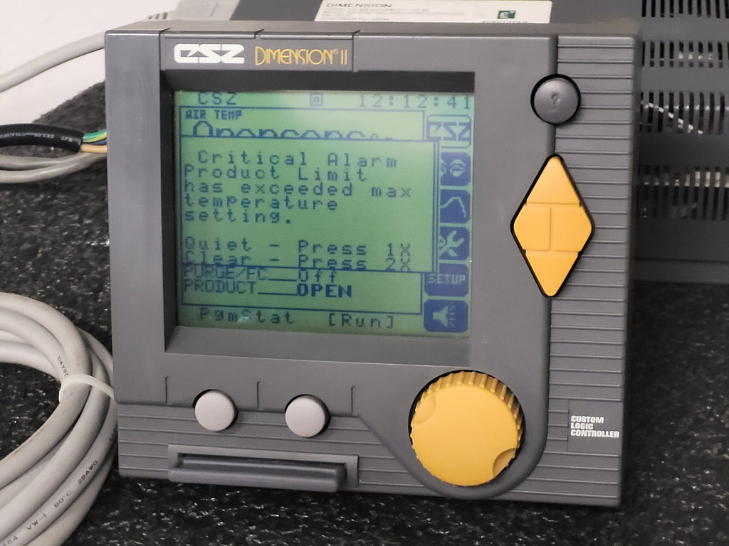 CSZ Temperature Chamber Controls Eurotherm Dimension II 8705 Subdim 39501 39700