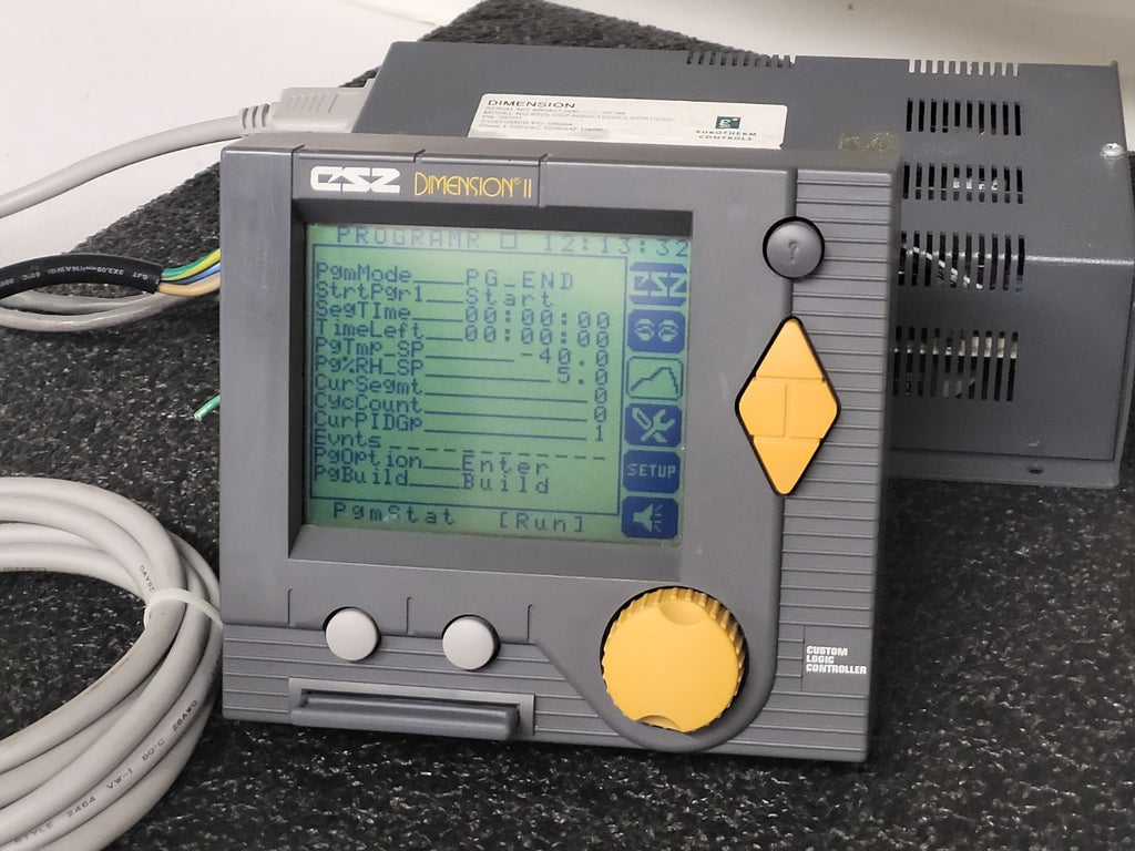 CSZ Temperature Chamber Controls Eurotherm Dimension II 8705 Subdim 39501 39700