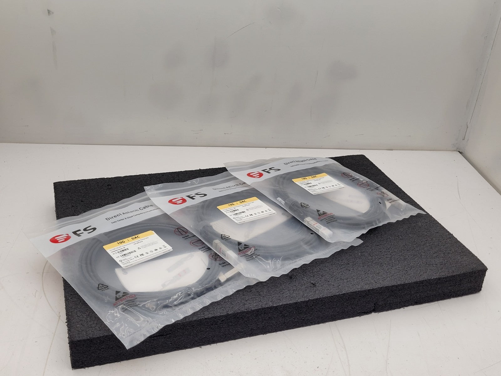 lot of 3 new 10G SPF+ Passive Direct Attach Copper Twinax Cable, p/n SFPP-PC05