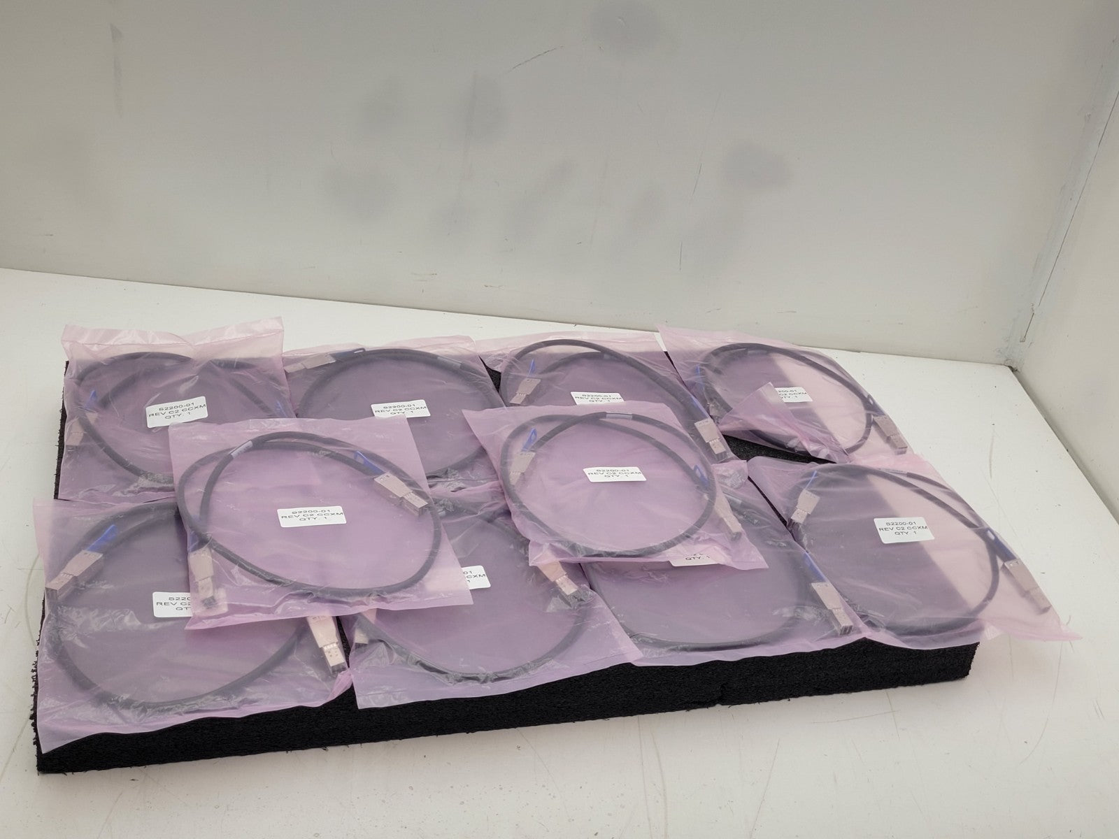 Lot of 8x 0.5M 28AWG External HD Mini SAS Cable SFF-8644 to SFF-8644