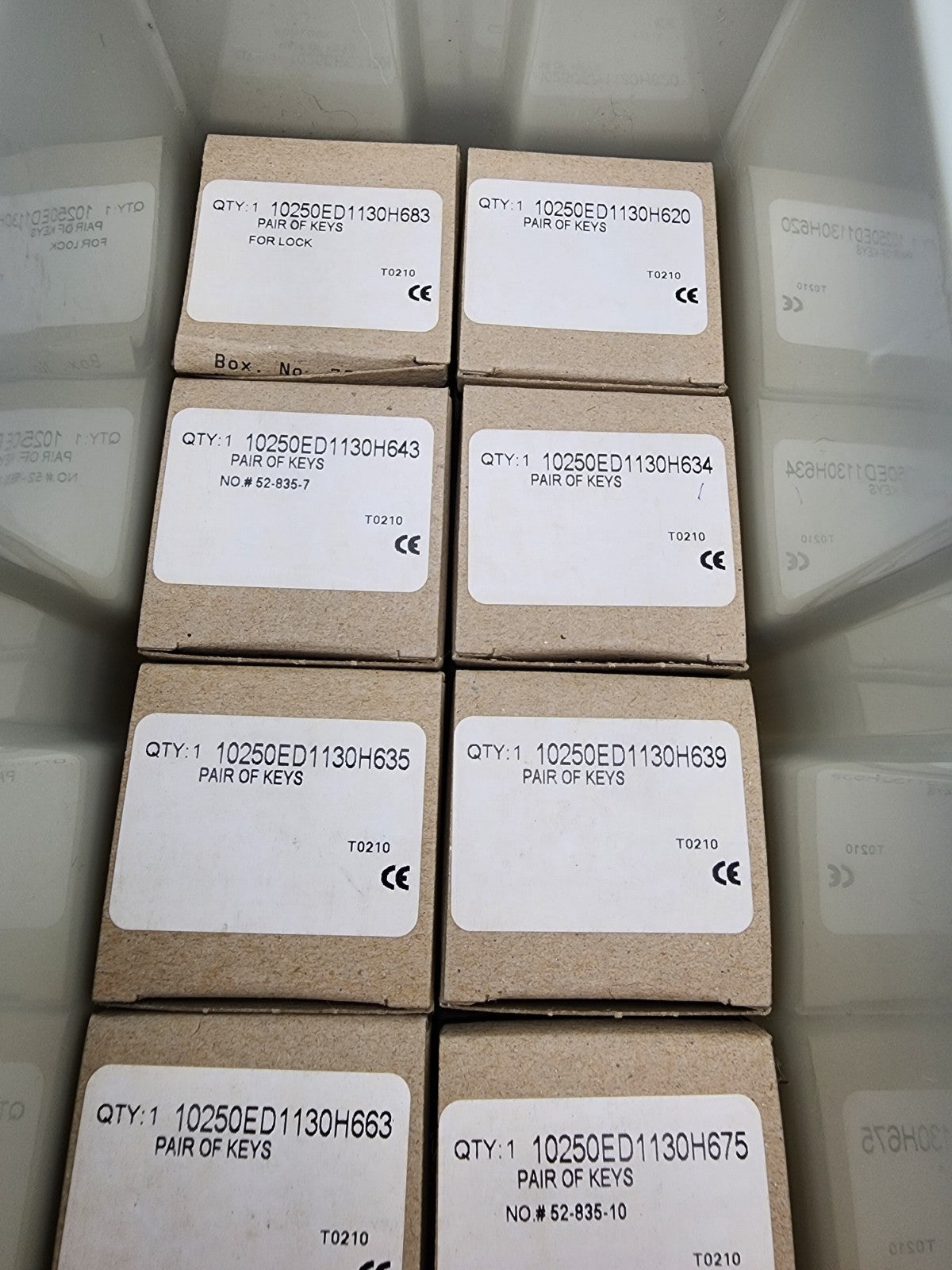 LOT Of 4 Eaton 10250T15112 Selector Switches Key Operated EA NEMA 4-13 +11 keys