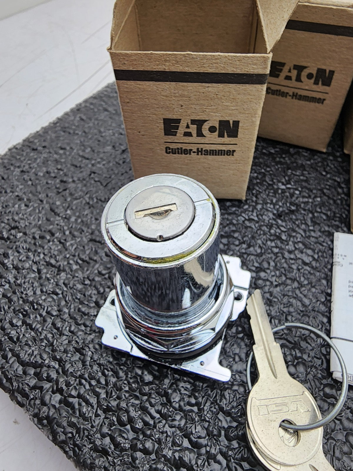 LOT Of 4 Eaton 10250T15112 Selector Switches Key Operated EA NEMA 4-13 +11 keys