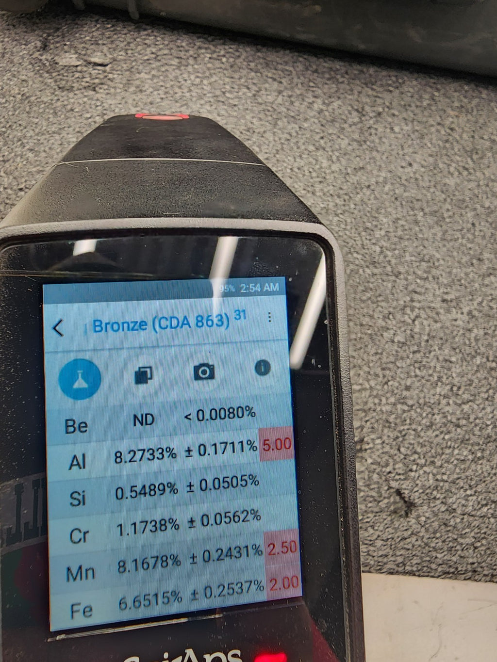 SciAps Z-901 Handheld LIBS Scrap Metal Analyzer w/Quicksort App Low Hours