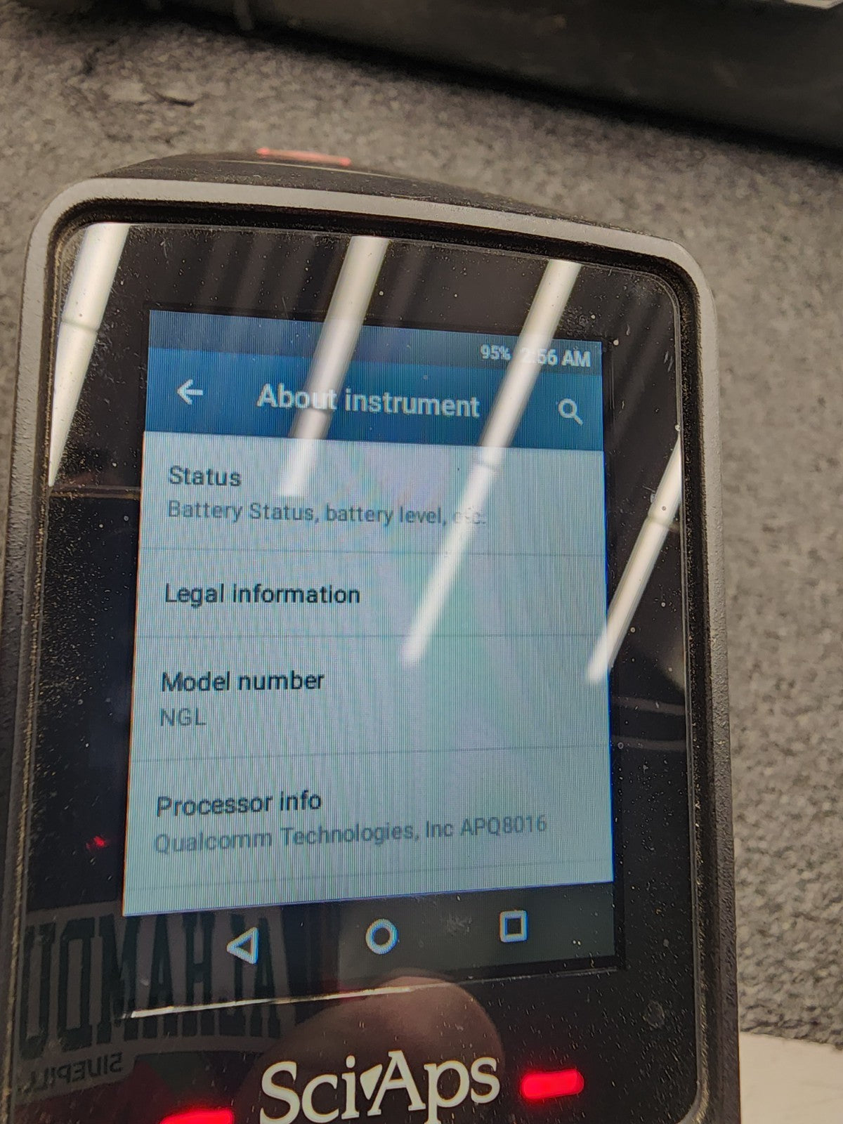 SciAps Z-901 Handheld LIBS Scrap Metal Analyzer w/Quicksort App Low Hours