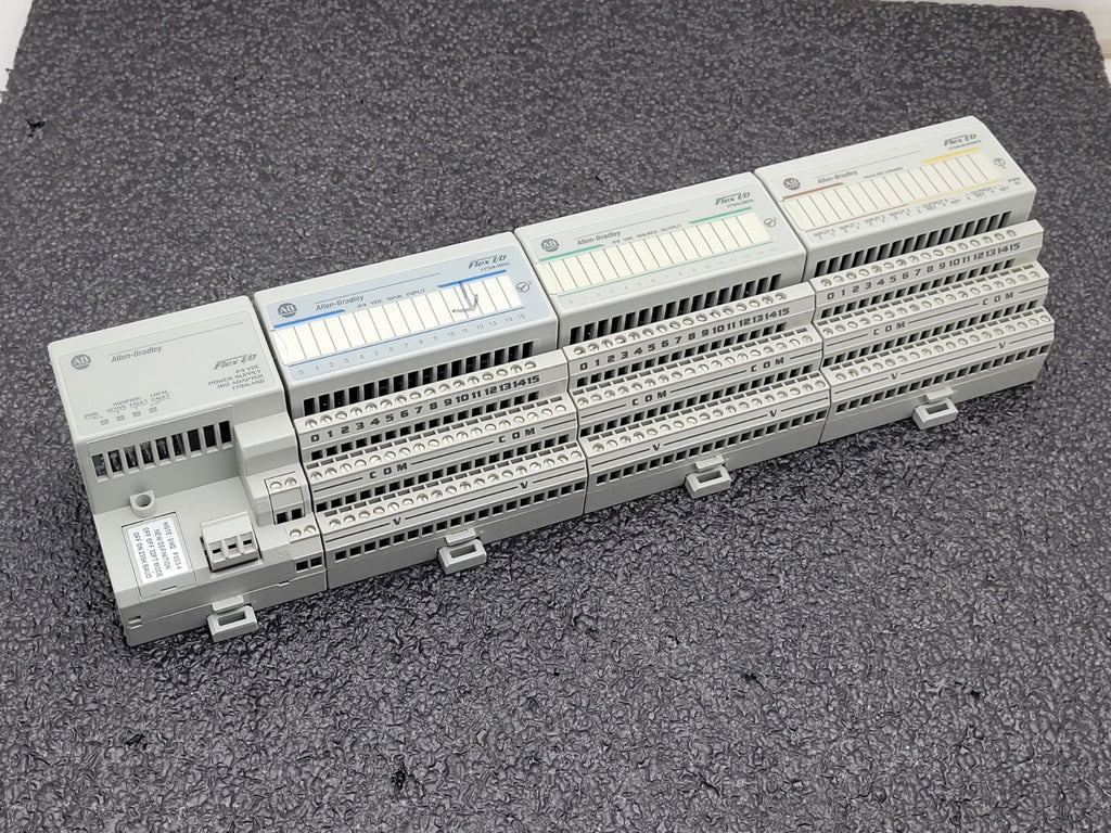 Lot of 9 ALLEN BRADLEY 100 / 700 Series Contactors 24VDC and 100VAC Coils