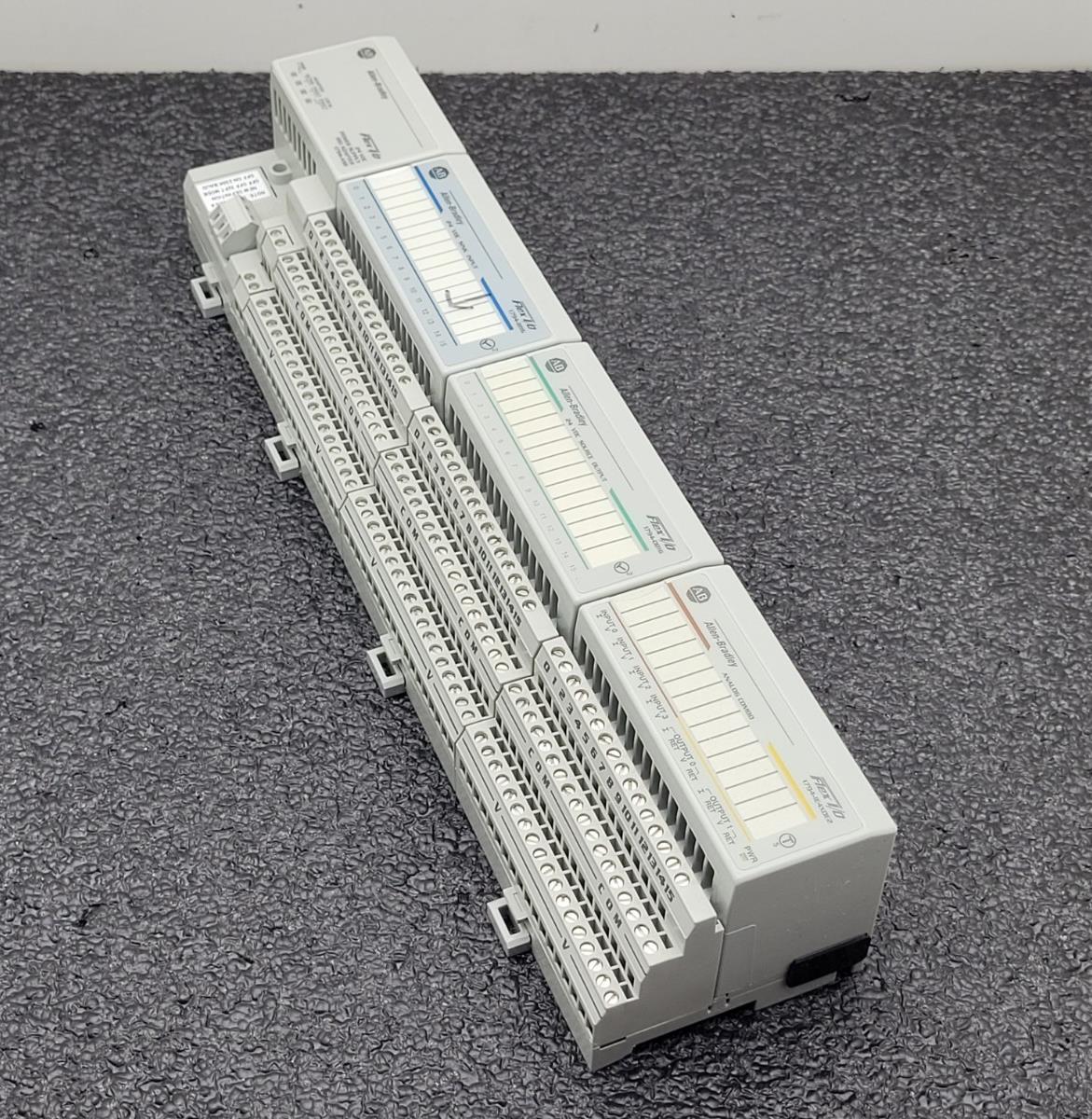 Allen Bradley  1794-IE4X0E2/OB16/IB16/ASB  SER.B Flex I/O Analog Module  24VDC