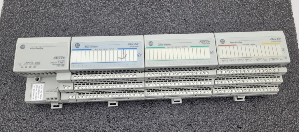 Allen Bradley  1794-IE4X0E2/OB16/IB16/ASB  SER.B Flex I/O Analog Module  24VDC
