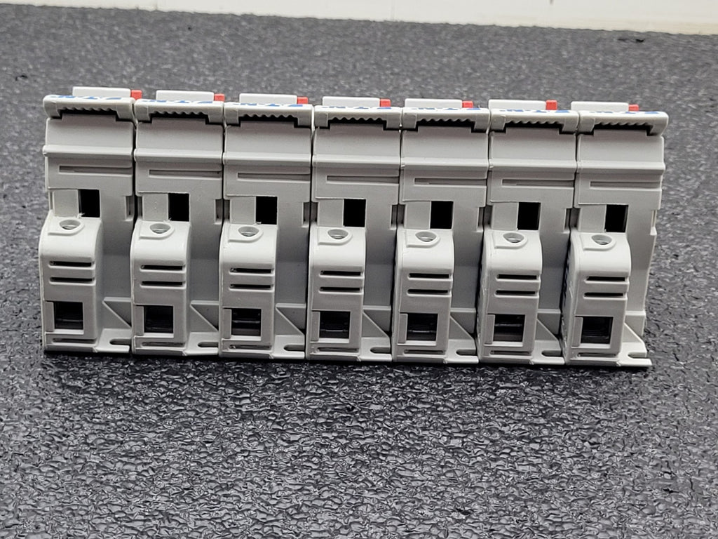 Lot of 5 Eaton Bussman MFH 14x51 50A 690V CH14DU FUSE HOLDER 2x 2 fuse 3x 1 fuse