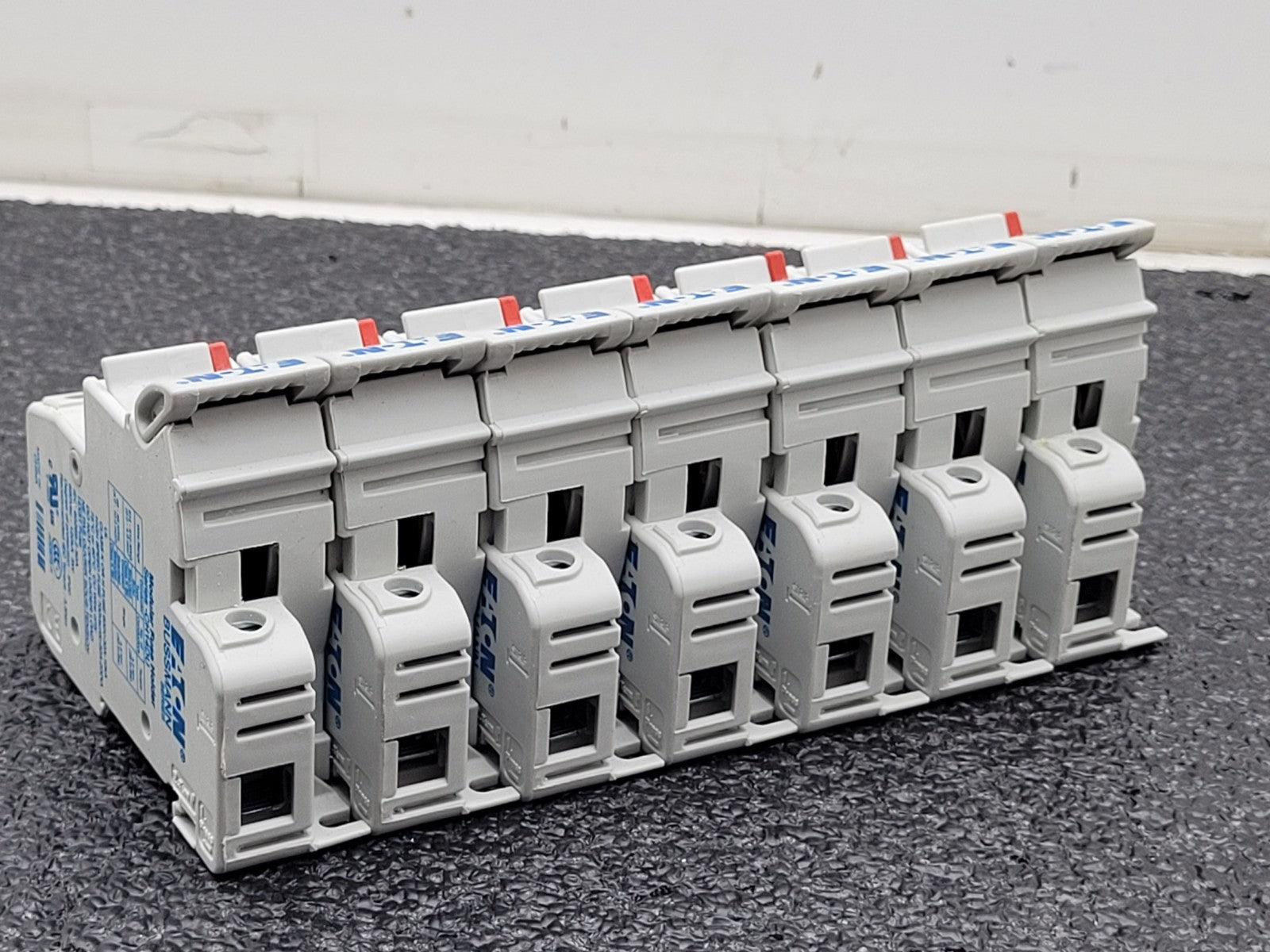 Lot of 5 Eaton Bussman MFH 14x51 50A 690V CH14DU FUSE HOLDER 2x 2 fuse 3x 1 fuse