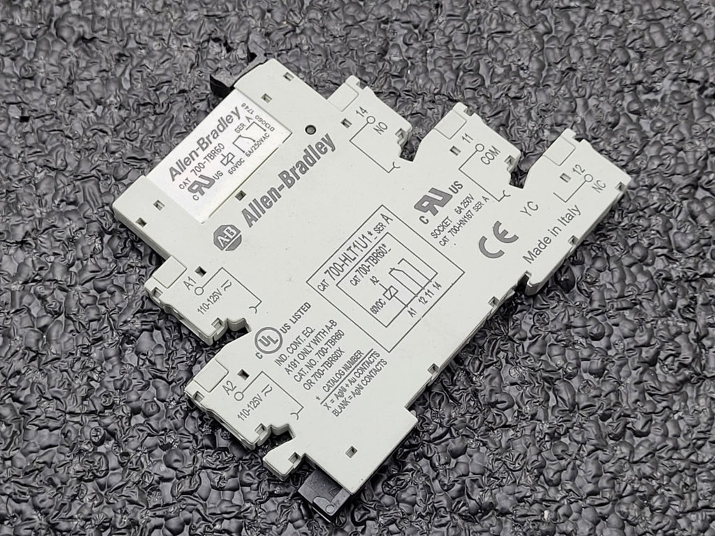 Lot of 13 New Allen Bradley Bulletin 700 Interface Relay Module 700-HLT1Z Ser.A