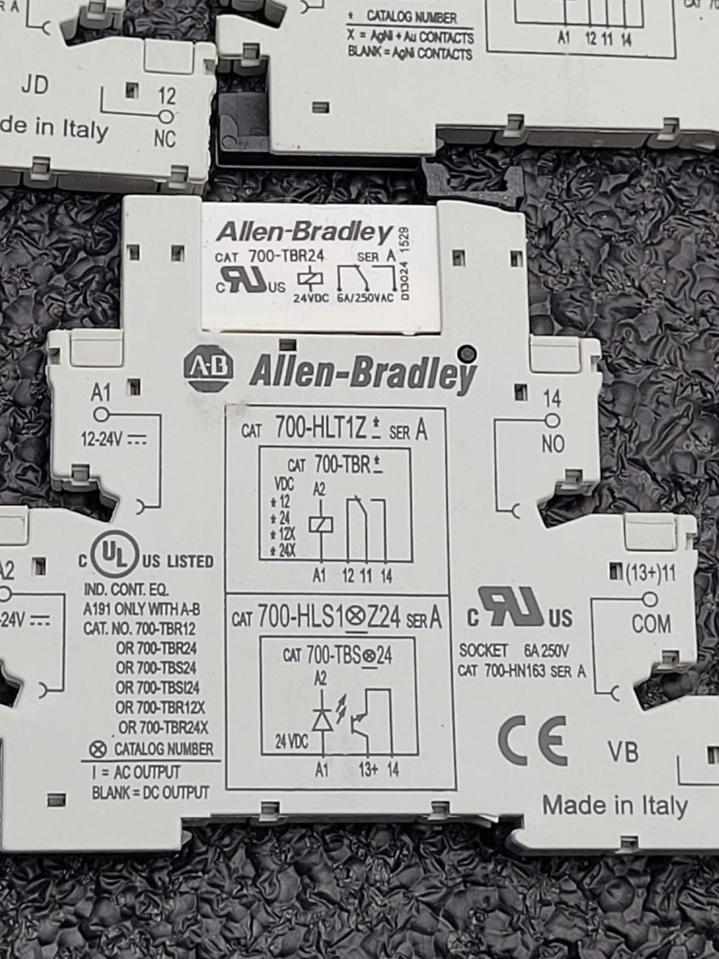 Lot of 13 New Allen Bradley Bulletin 700 Interface Relay Module 700-HLT1Z Ser.A