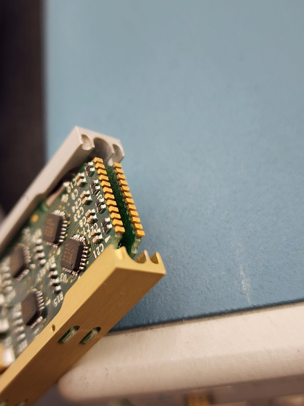 Tektronix Tek TMS818 Probe Adapter PCI-e PCIExpress Bus 2x P6869 Probe