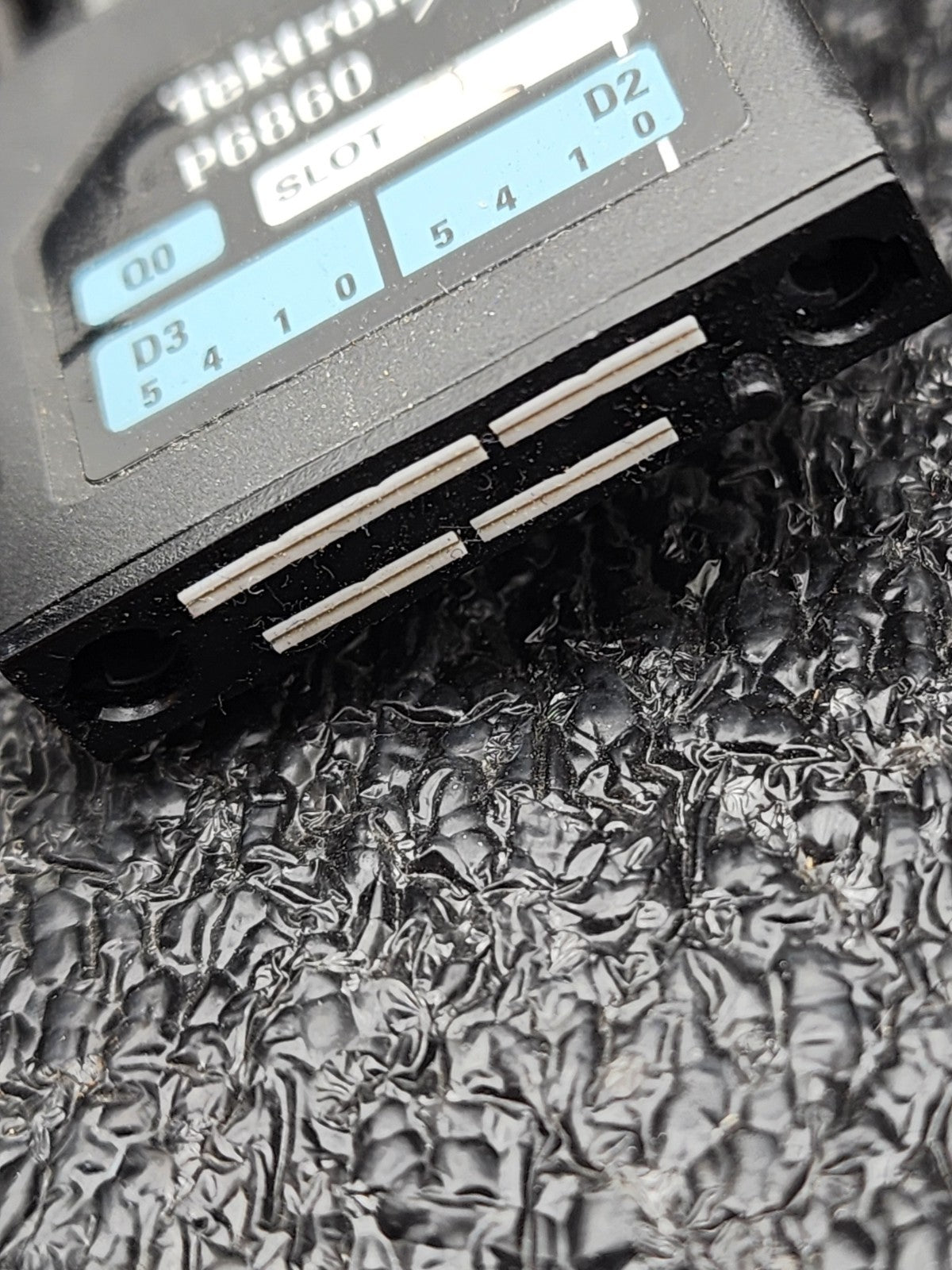 Tektronix Tek TMS818 Probe Adapter PCI-e PCIExpress Bus 2x P6869 Probe