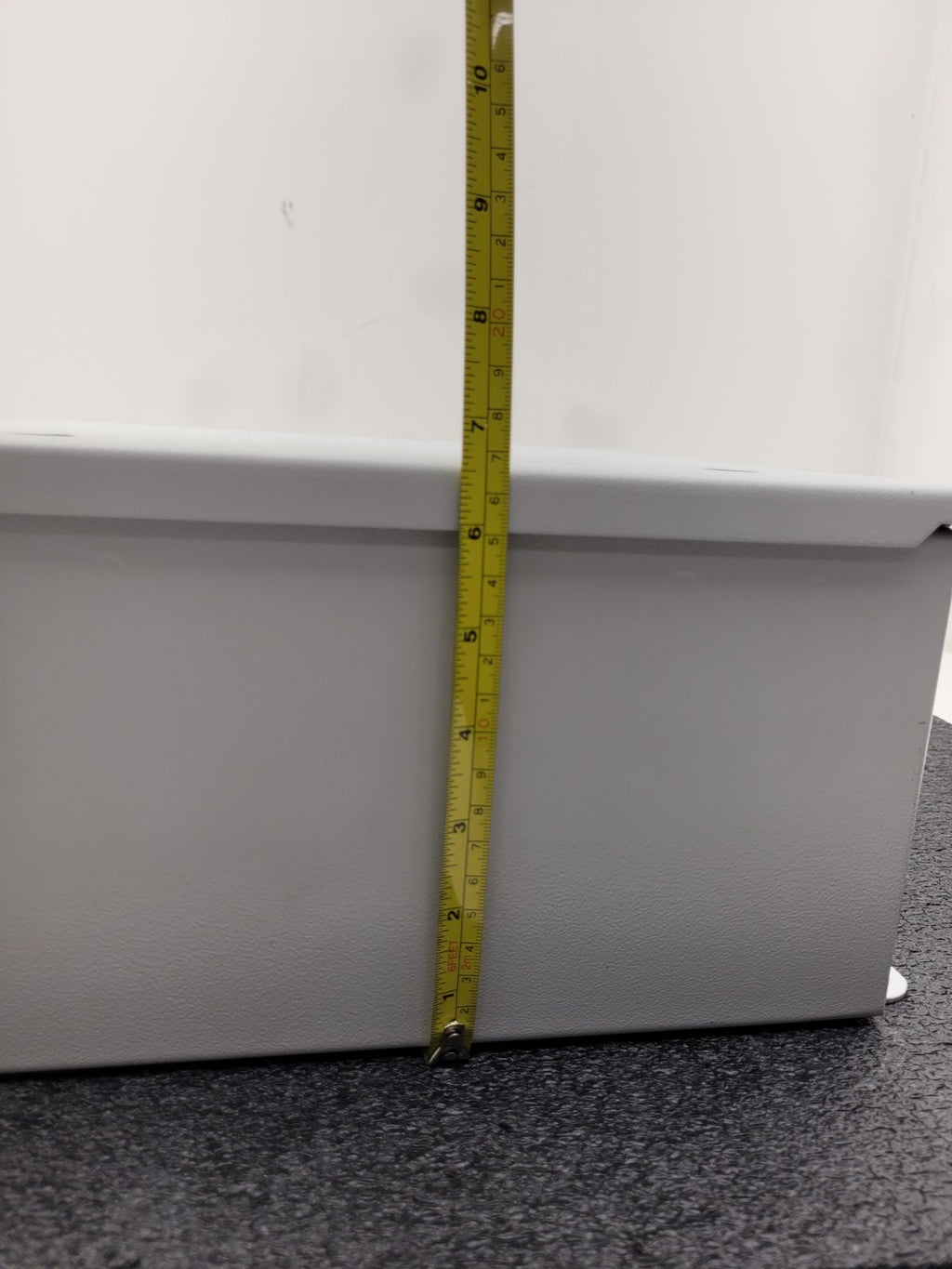 Hoffman NVent A1212CHFL Panel Enclosure White Type 4, 12 w/ backing plate