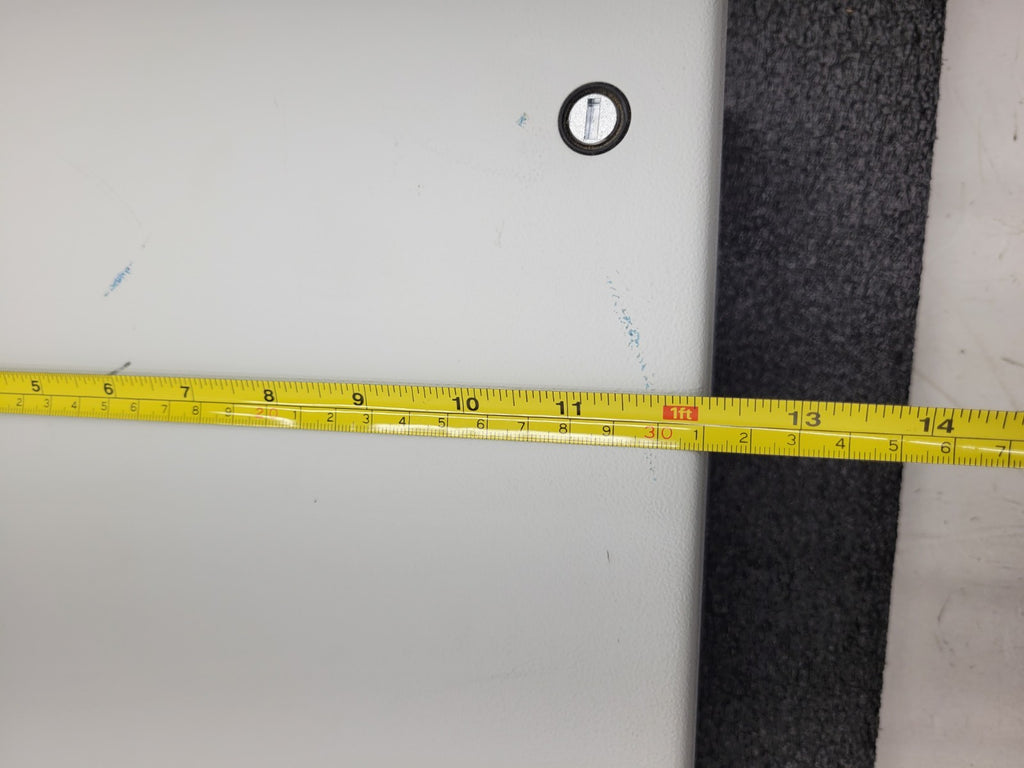 Hoffman NVent A1212CHFL Panel Enclosure White Type 4, 12 w/ backing plate