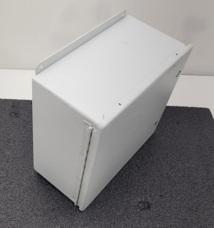 Hoffman NVent A1212CHFL Panel Enclosure White Type 4, 12 w/ backing plate