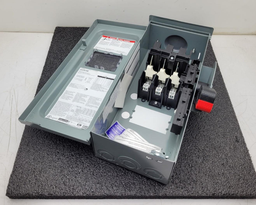 Schneider Electric VHU361RB 30A 600V Heavy Duty Safety Switch VisiPacT Square D