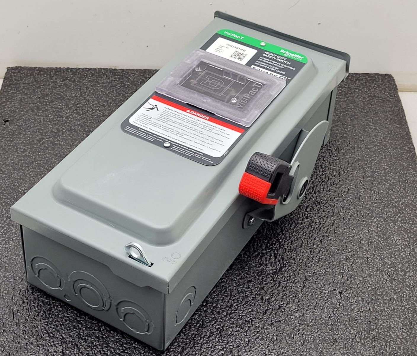 Schneider Electric VHU361RB 30A 600V Heavy Duty Safety Switch VisiPacT Square D