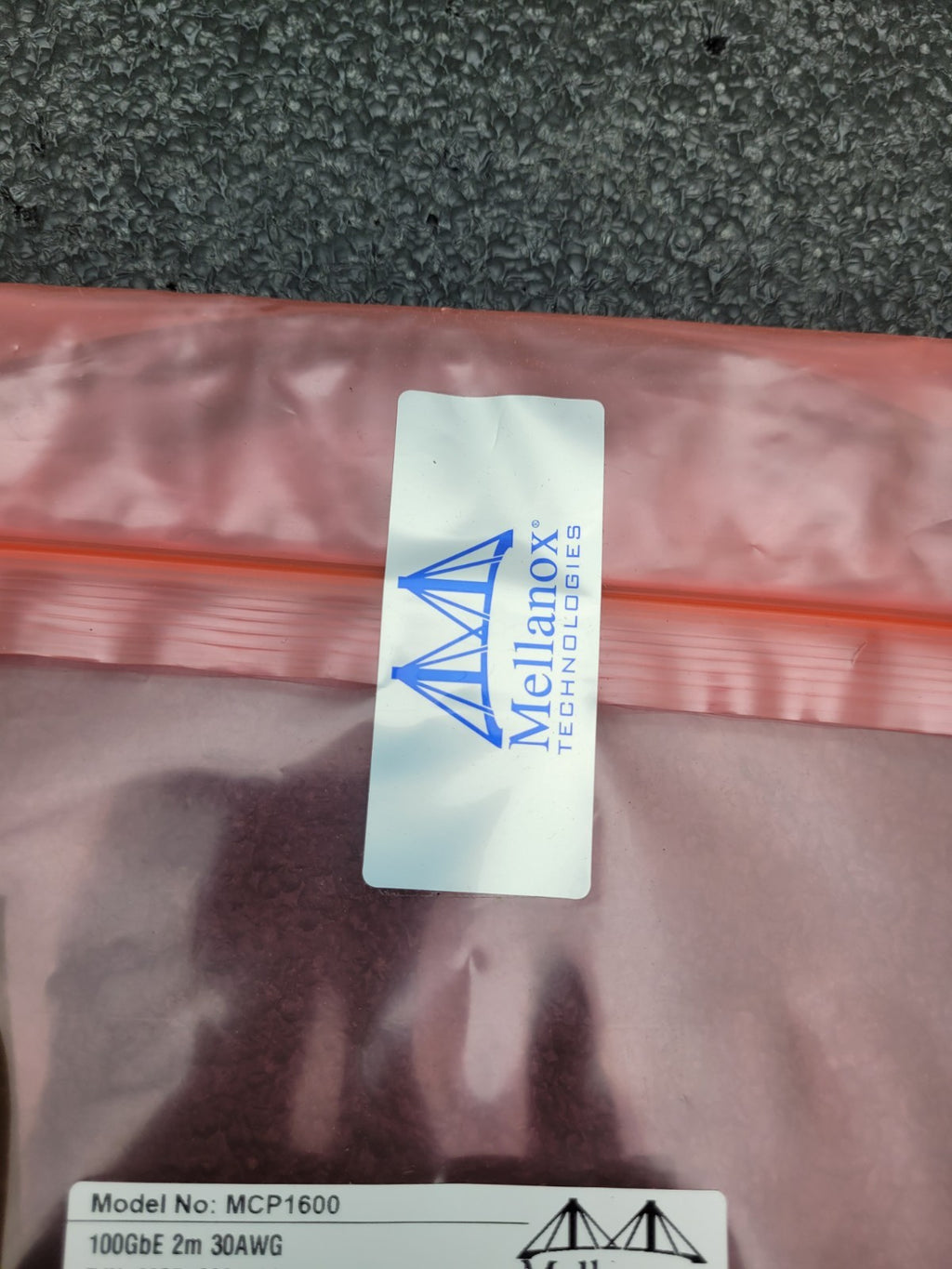 MELLANOX MCP1600-C002E30N COPPER HYBRID Cable ETH 100GbE 2M 30AWG[D] QSFP28