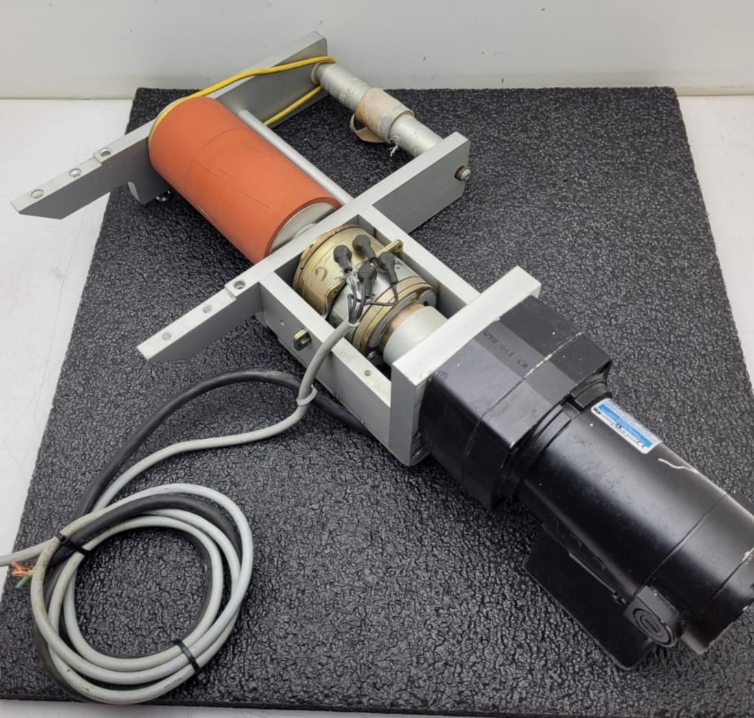 LEESON 985-627H 90VDC 0.8A Permanent Magnet 60:1 GearMotor w/ Clutch 30RPM