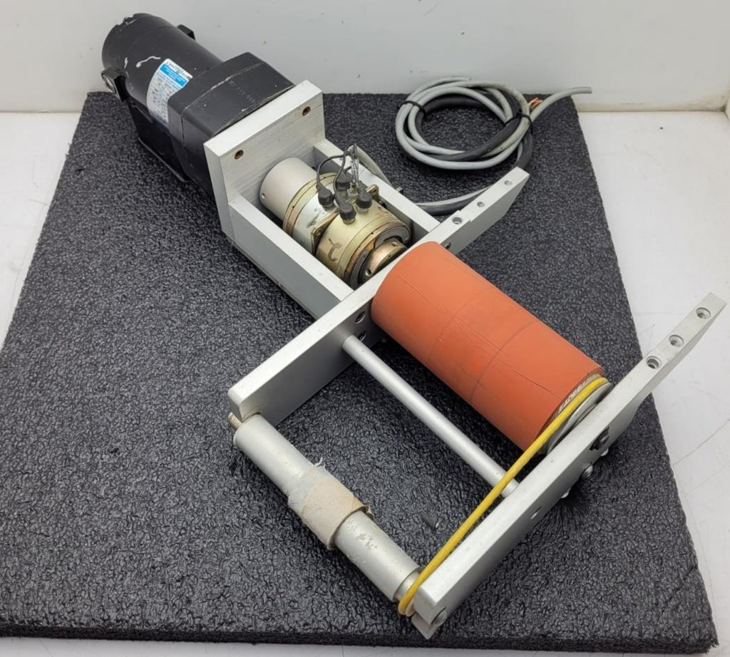 LEESON 985-627H 90VDC 0.8A Permanent Magnet 60:1 GearMotor w/ Clutch 30RPM