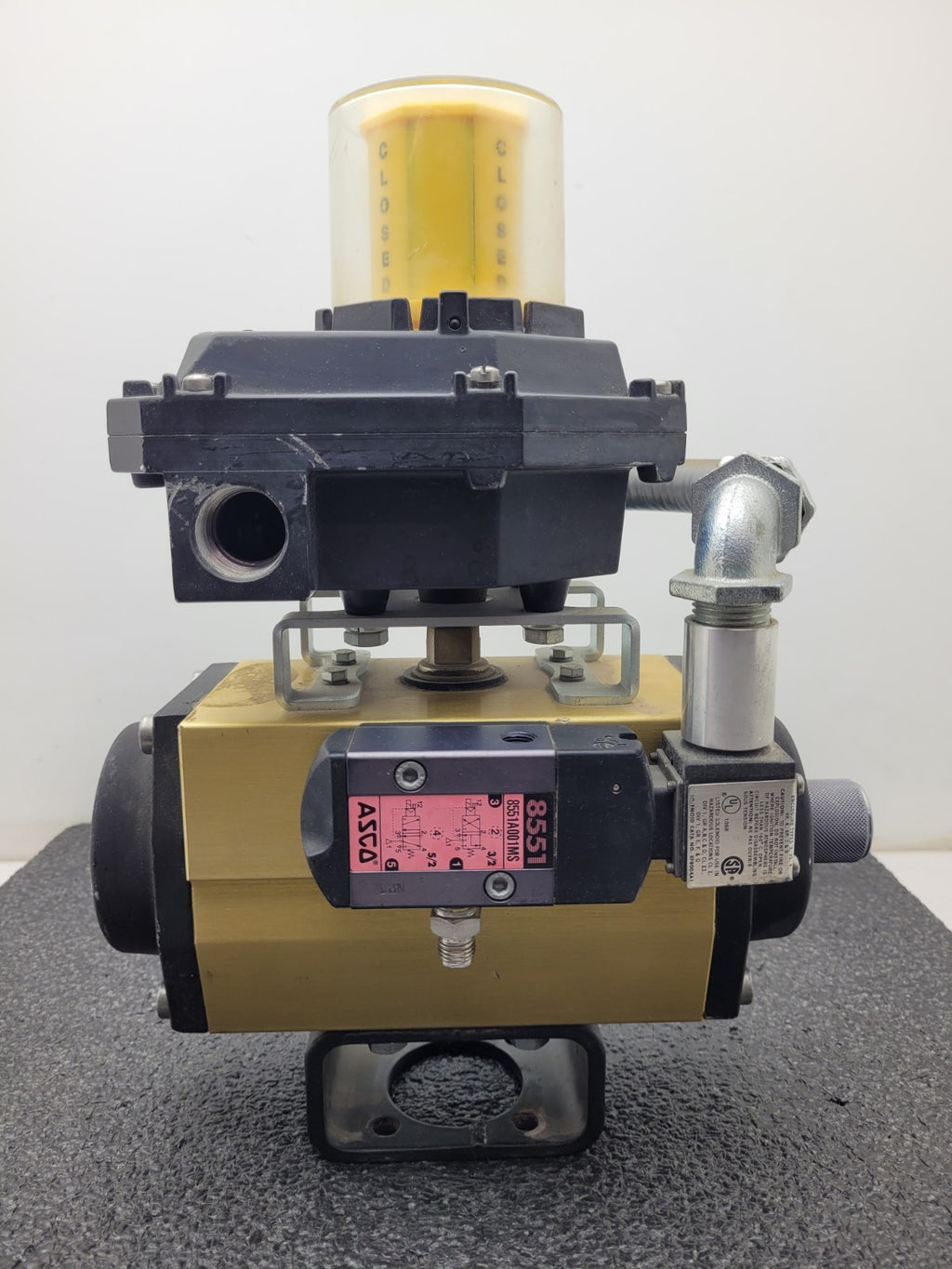 Moniteur Sentinel Sirca AP3.5 AMYB-5120 Pnumatic Rotary Value Operator ASCO 8551