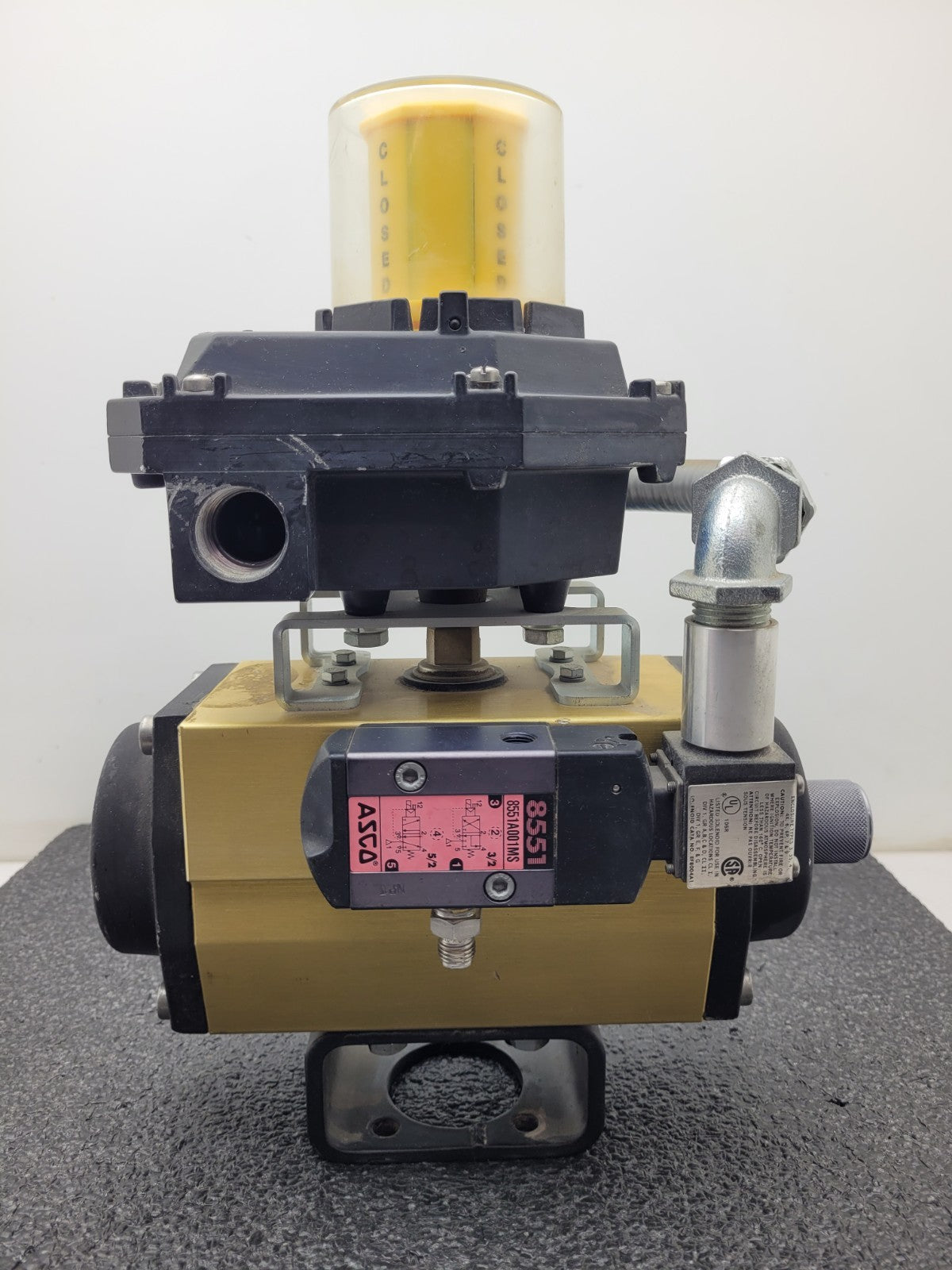 Moniteur Sentinel Sirca AP3.5 AMYB-5120 Pnumatic Rotary Value Operator ASCO 8551