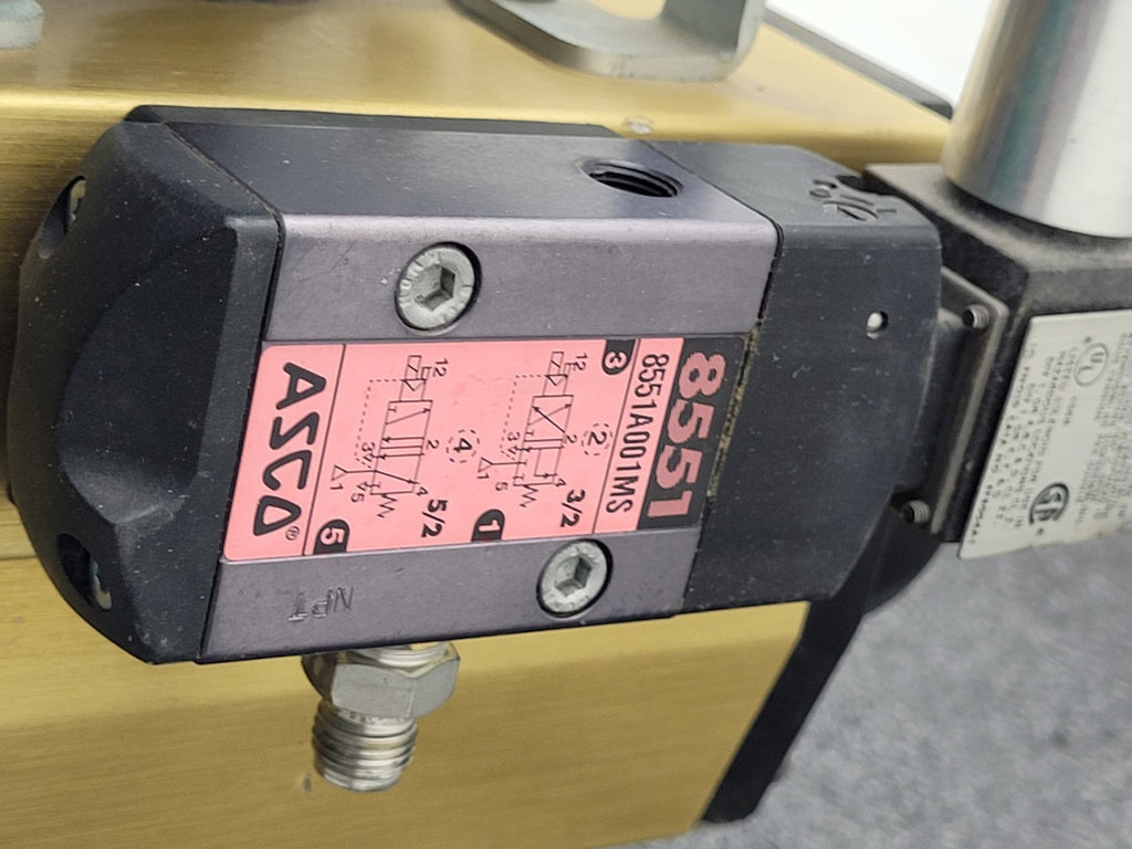 Moniteur Sentinel Sirca AP3.5 AMYB-5120 Pnumatic Rotary Value Operator ASCO 8551