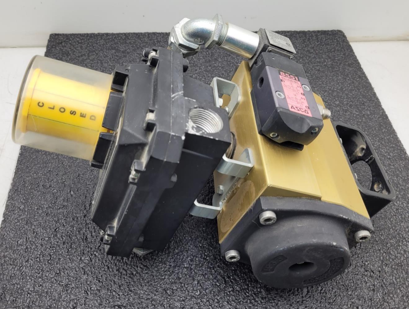 Moniteur Sentinel Sirca AP3.5 AMYB-5120 Pnumatic Rotary Value Operator ASCO 8551